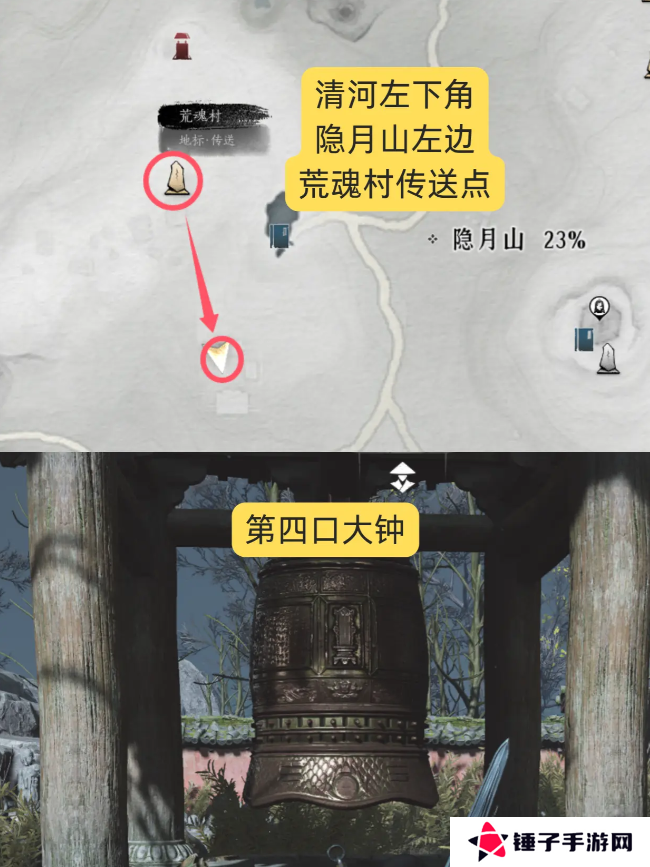 燕云十六声狮吼功4口钟位置在哪   狮吼功第一