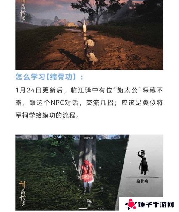 燕云十六声缩骨功在哪    缩骨功获得攻略图片2