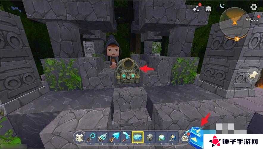 迷你世界怎么去雨林