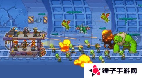 塔楼火车僵尸防御2D