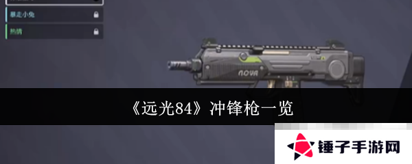 《远光84》冲锋枪一览