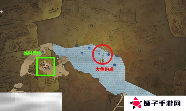 怪物猎人荒野大鱼乌贼钓点在哪 入道乌贼盾章菊螺钓点推荐