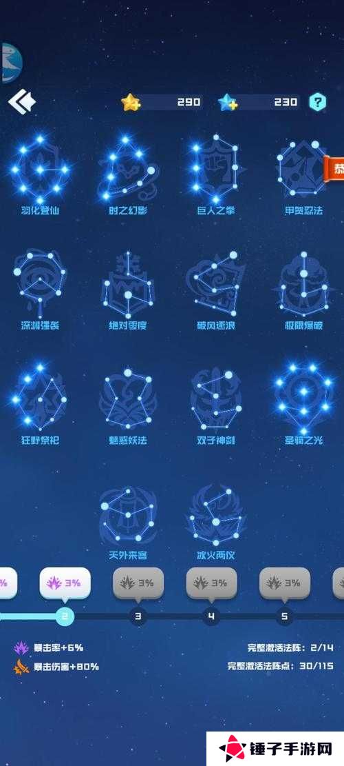 球球英雄双子神剑天赋法阵详解