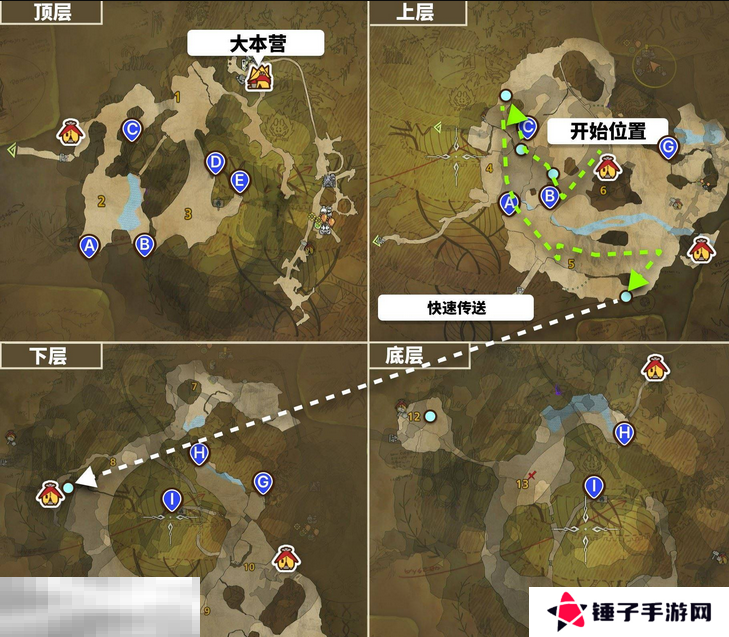 怪物猎人荒野龙都遗迹骨冢位置及收集路线推荐 骨冢采集指南