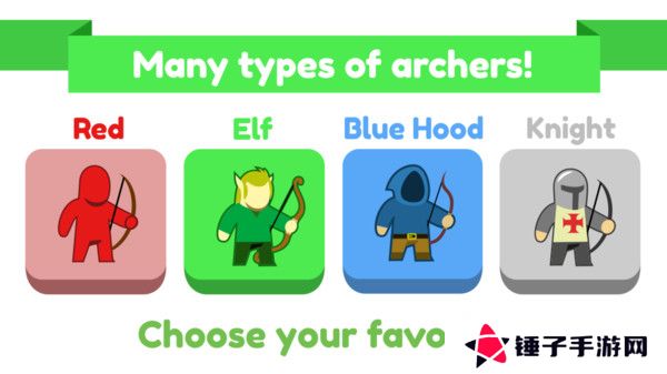 迷你人类弓箭手