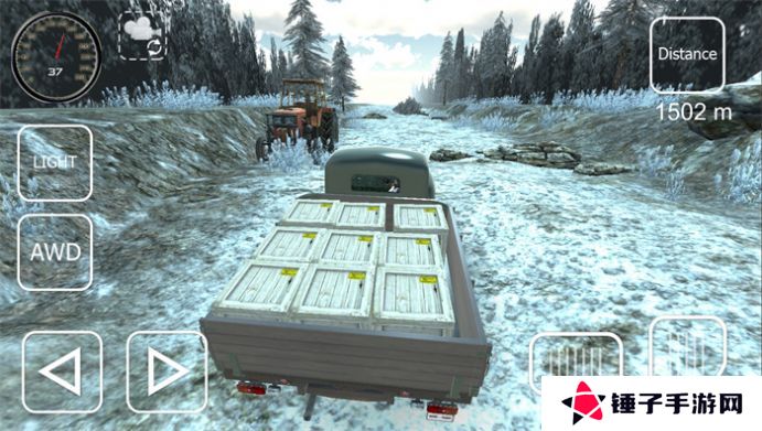 俄罗斯越野皮卡司机