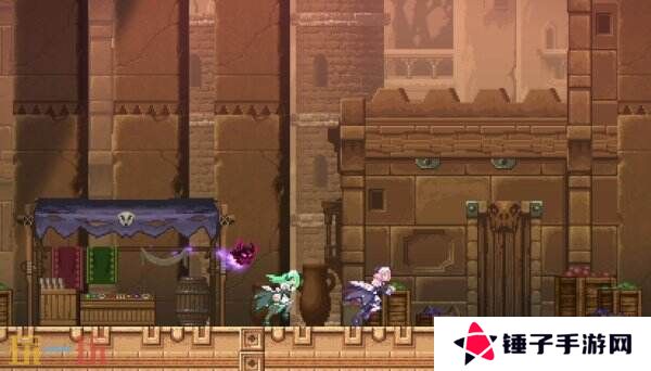 2D横向卷轴动作游戏《少女魔役》现已正式推出