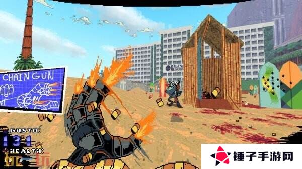 复古射击《Captain Wayne: Vacation Desperation》将于2025年推出