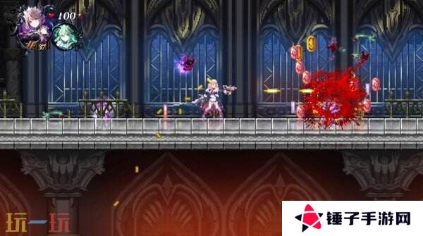 2D横向卷轴动作游戏《少女魔役》现已正式推出