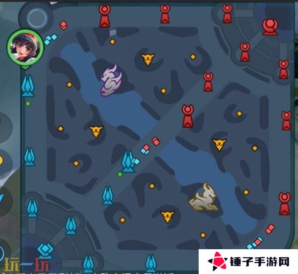 王者荣耀S39赛季王者峡谷调整！新增传送阵激活图标！