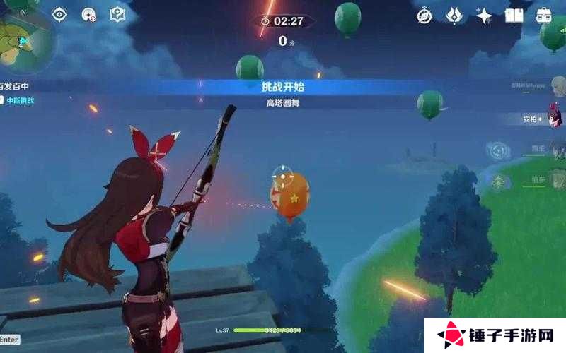 原神手游风花的邀约攻略,百发百中活动技巧深度解析