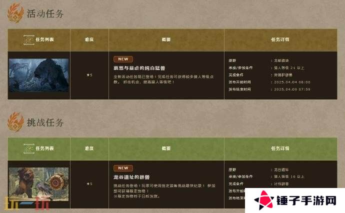 《怪物猎人：荒野》第一弹大型更新将于4月4日发布