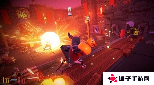 四人合作战斗游戏《King of Meat》将于今年推出