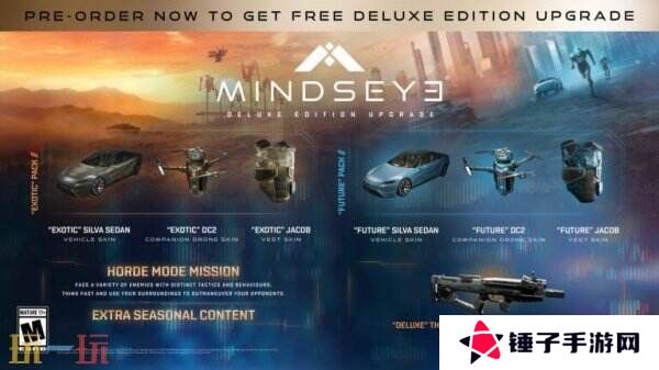 单人故事动作冒险游戏《MindsEye》将于6月10日推出
