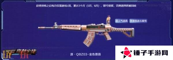 CF穿越火线4月灵狐的约定再度来袭！源·金色蔷薇免费领！