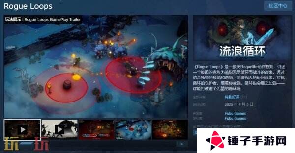 类肉鸽动作游戏《Rogue Loops》现已正式发售