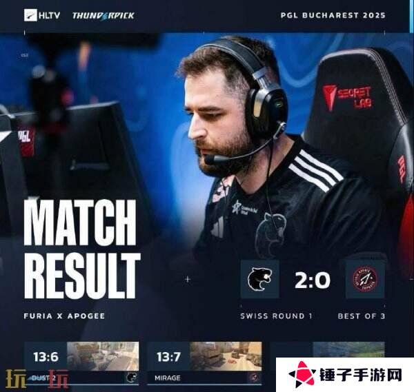 CS2 PGL布加勒斯特站小组赛首日赛果！3DMAX进入1-0组！